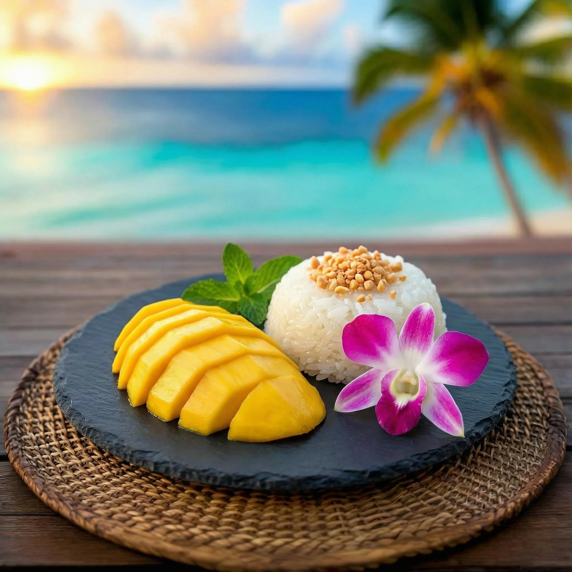 Mango Sticky Rice - A signature dessert